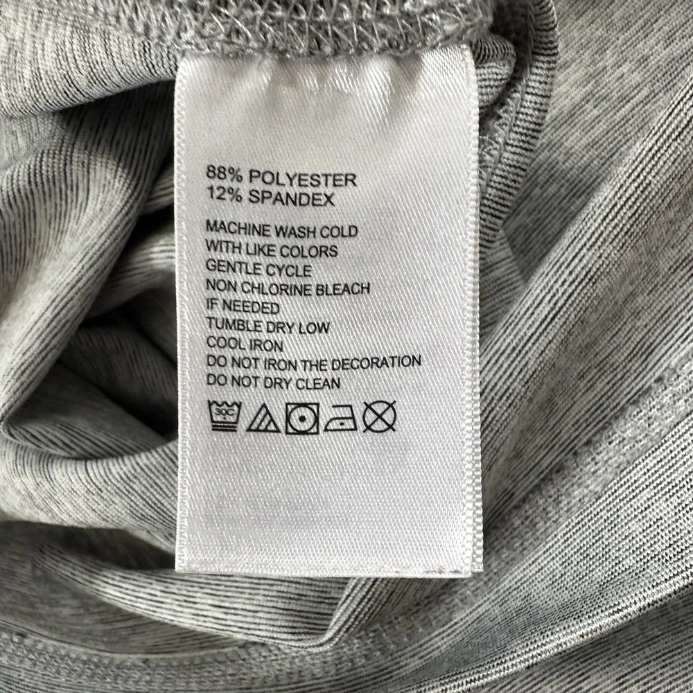 Tommy Bahama 1/4 Zip Pullover Men's Large Light Gray‎ Pullover Marlin Mock Neck